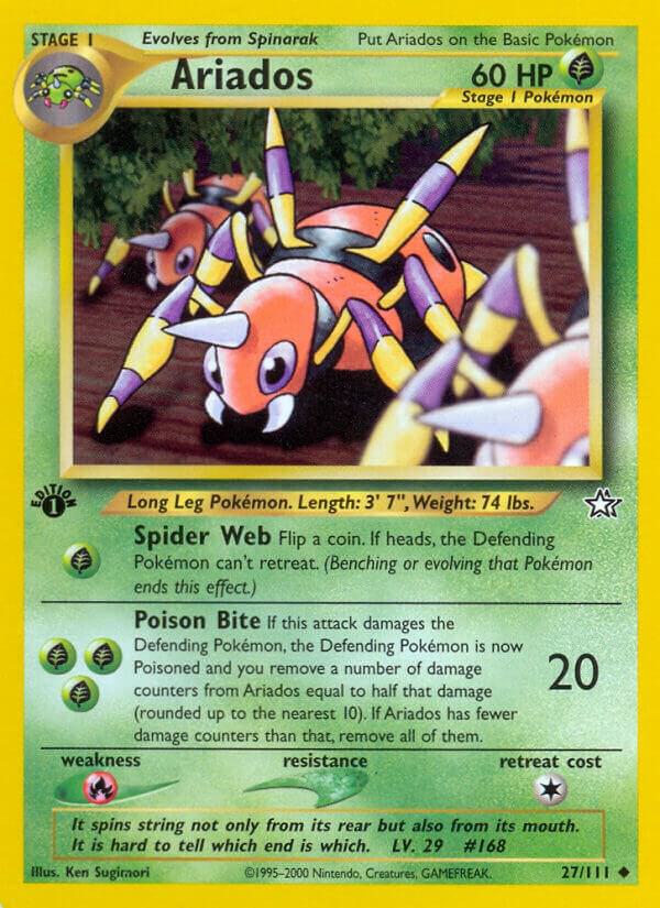 Ariados #027/111 - Neo Genesis - Near Mint