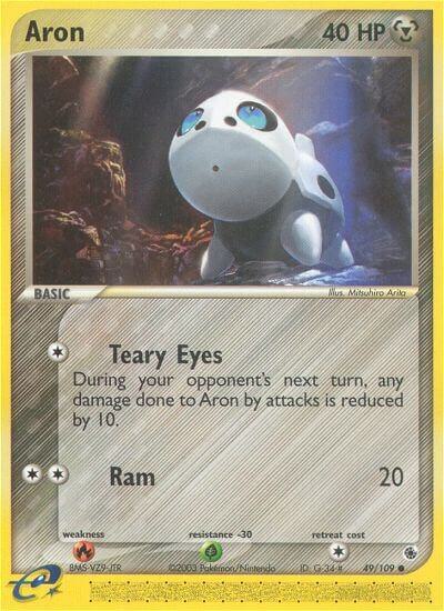 Aron - 49/109 #49/109 - Ruby and Sapphire