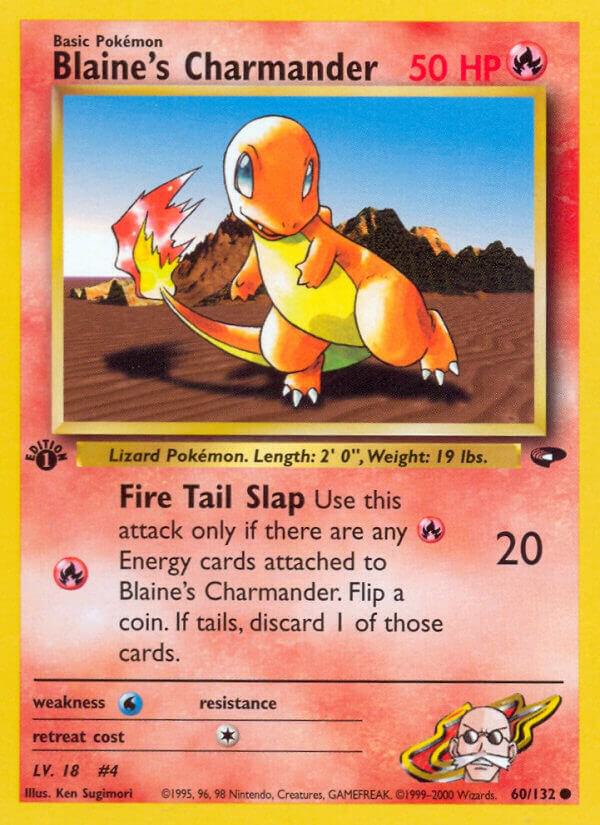 Blaine's Charmander #060/132 - Gym Challenge