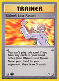 Blaine's Last Resort #105/132 - Gym Heroes - Near Mint
