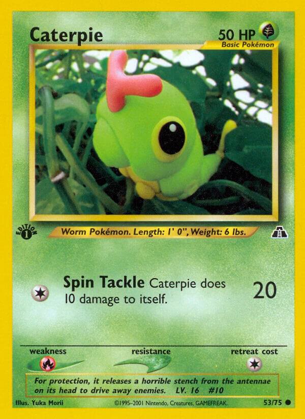 Caterpie #53/75 - Neo Discovery