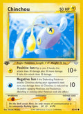 Chinchou #42/64 - Neo Revelation - Near Mint