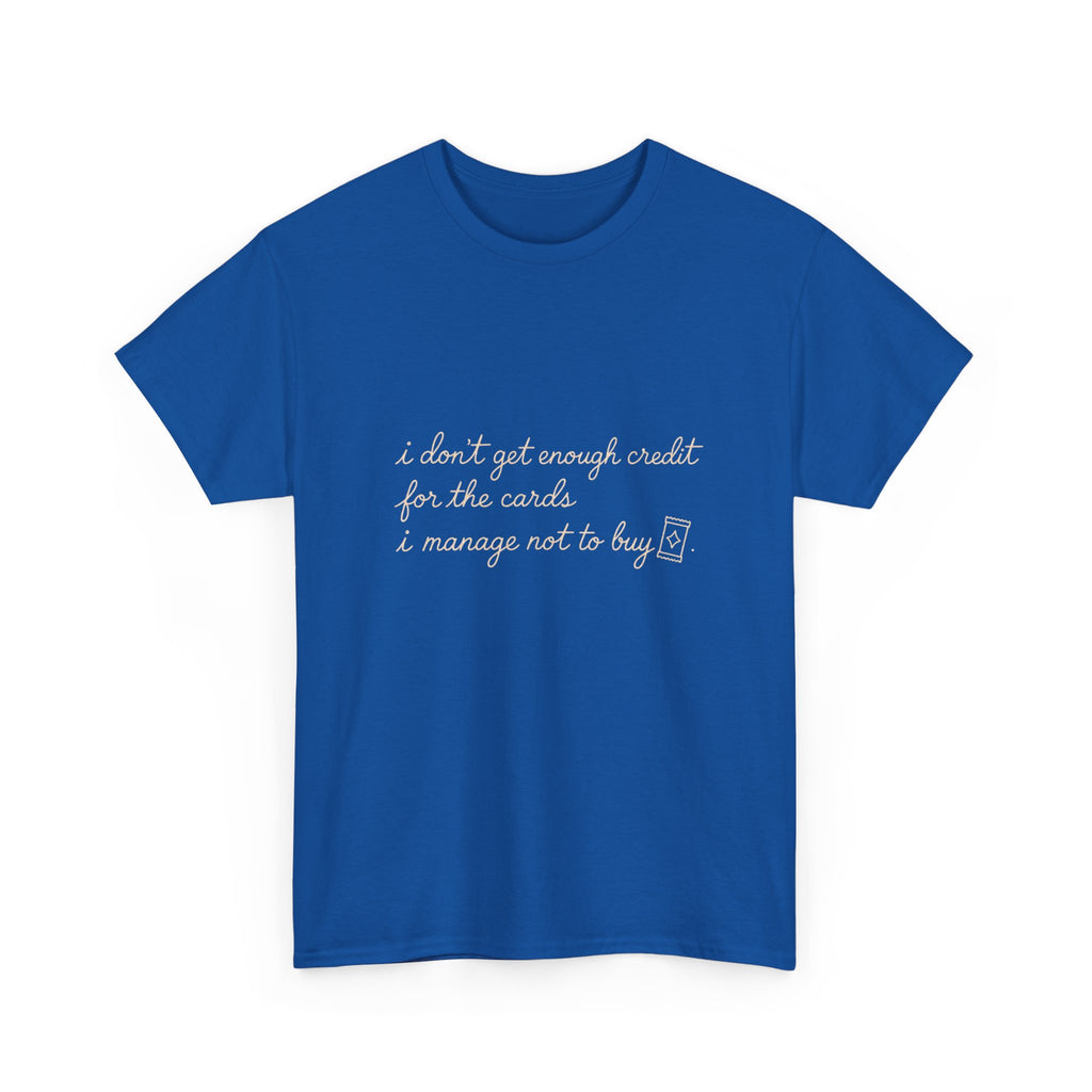 White Tee with Subtle Script Quote – Minimalist Inspirational T-Shirt