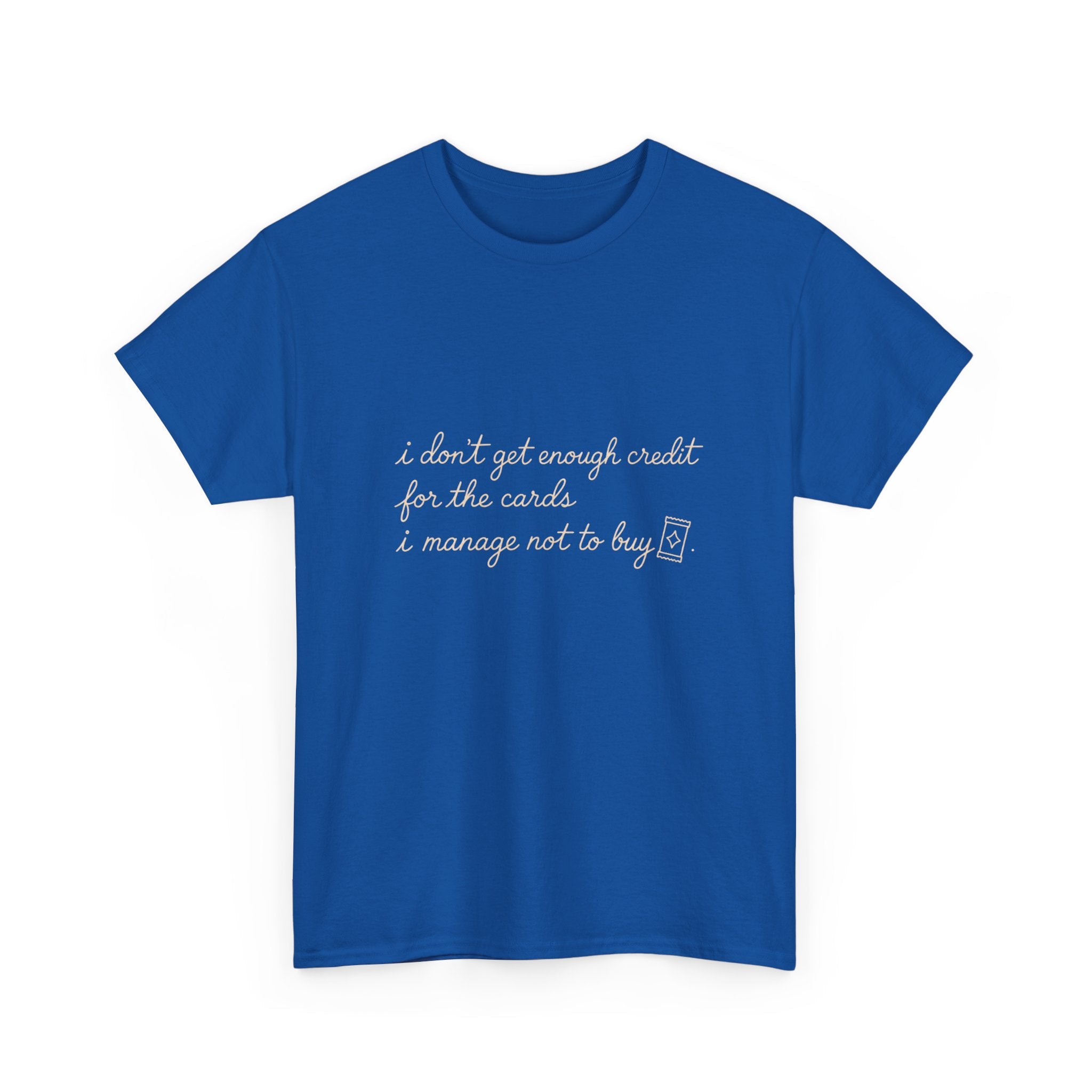 White Tee with Subtle Script Quote – Minimalist Inspirational T-Shirt