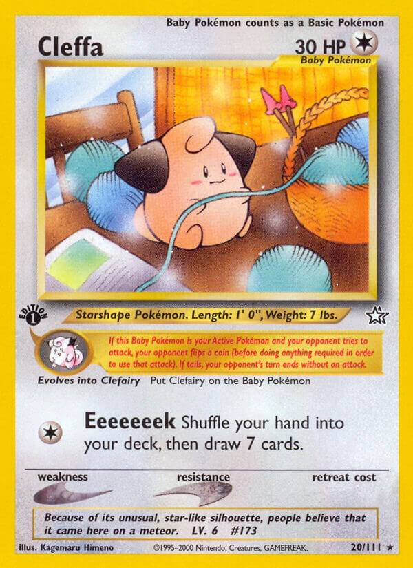 Cleffa #020/111 - Neo Genesis - Near Mint
