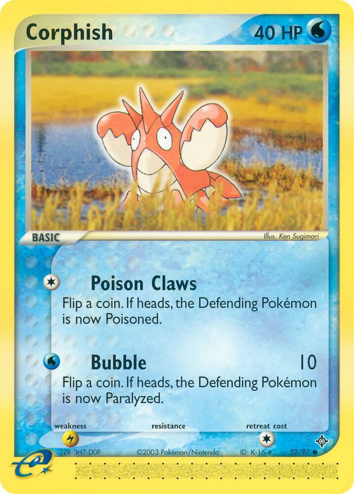 Corphish - 52/97 #52/97 - Dragon