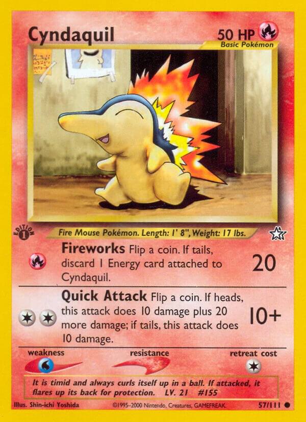 Cyndaquil (57) #057/111 - Neo Genesis - Near Mint