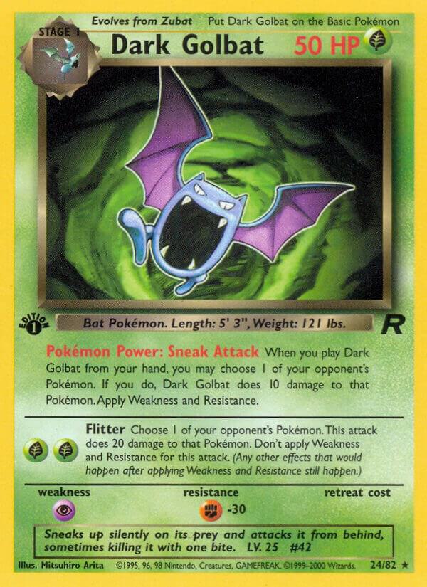 Dark Golbat (24) #24/82 - Team Rocket