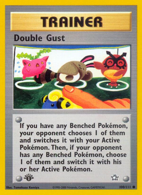 Double Gust #100/111 - Neo Genesis - Near Mint