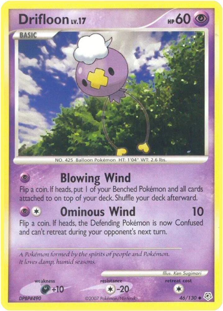 Drifloon #46/130 - Diamond and Pearl