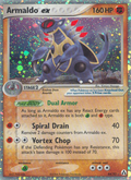 Pokémon — Armaldo ex — EX Legend Maker (Holo EX)