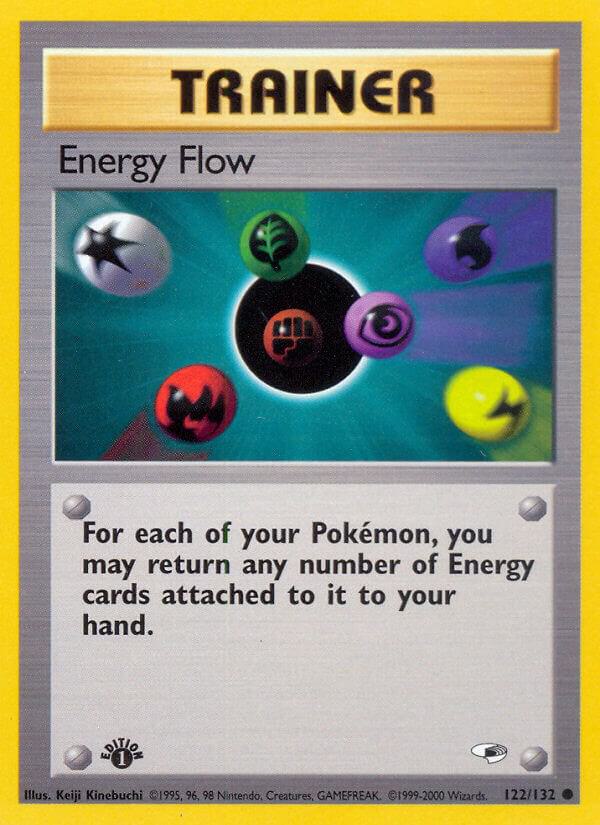 Energy Flow #122/132 - Gym Heroes - Near Mint