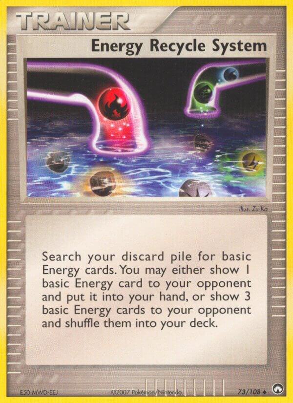 Energy Recycle System #73/108 - Power Keepers
