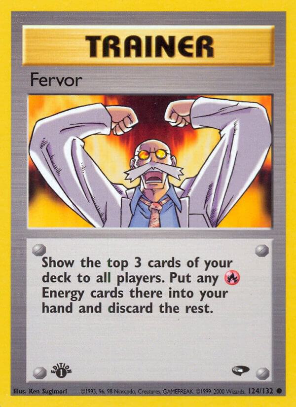Fervor #124/132 - Gym Challenge - Near Mint