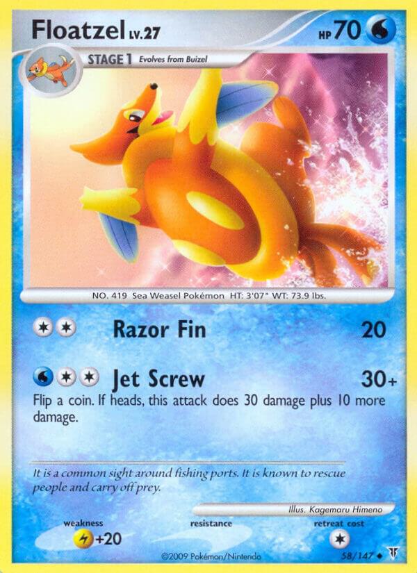Floatzel #58 - Supreme Victors