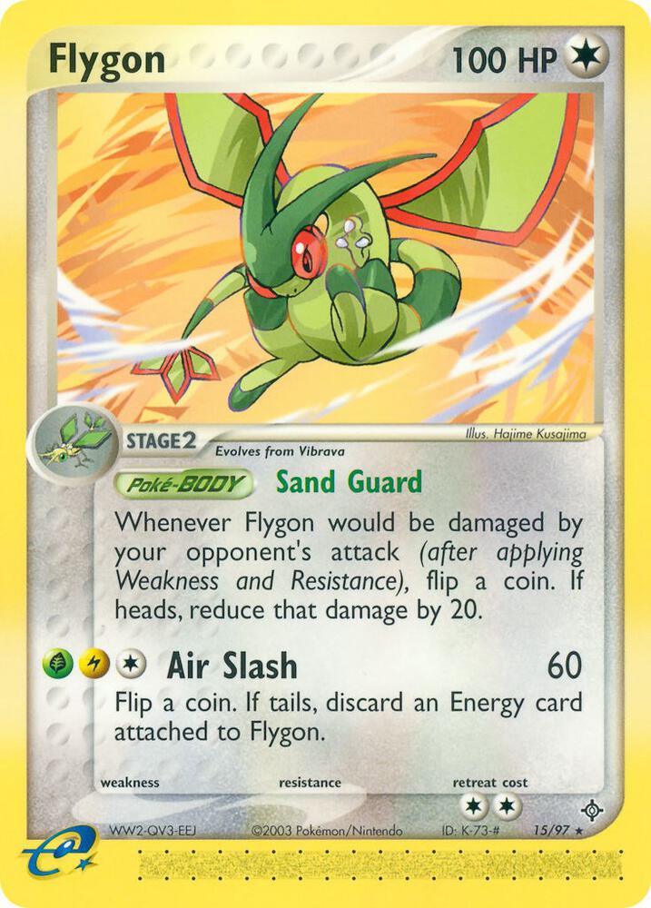 Flygon #15/97 - Dragon - Near Mint