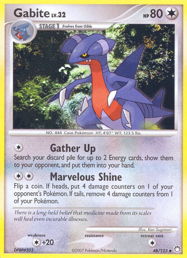 Gabite #48/123 - Mysterious Treasures - Lightly Played