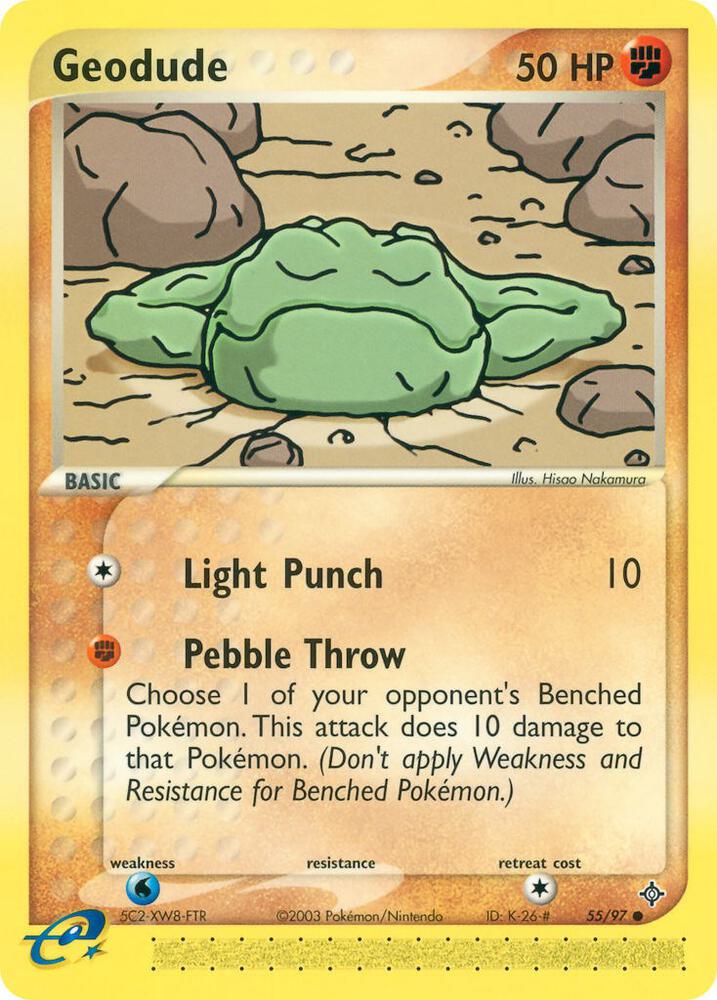 Geodude #55/97 - Dragon - Near Mint