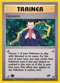Giovanni (104) #104/132 - Gym Challenge - Near Mint