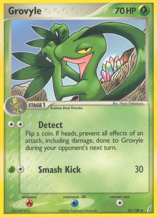 Grovyle #32/100 - Crystal Guardians