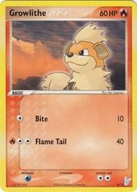 Growlithe #4/12 - EX Trainer Kit 2: Plusle & Minun