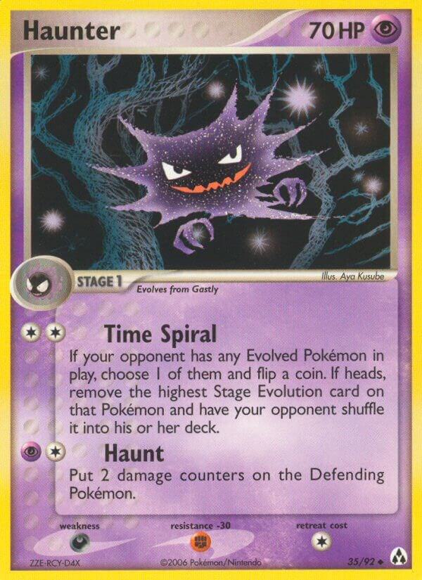 Haunter #35/92 - Legend Maker - Moderately Played