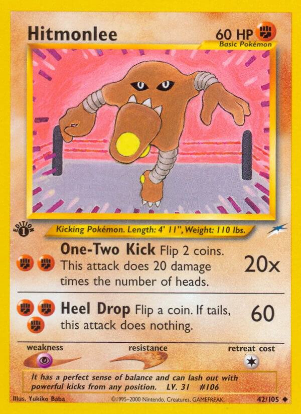 Hitmonlee #042/105 - Neo Destiny