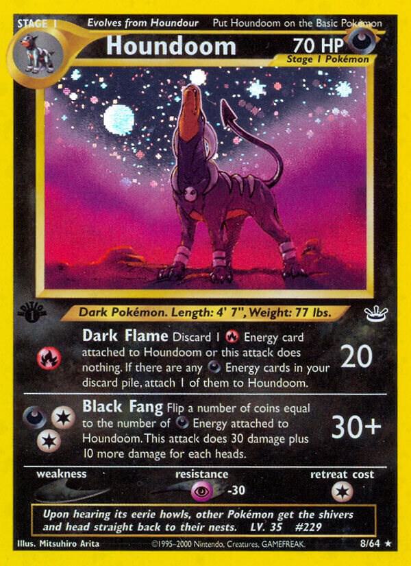Houndoom #08/64 - Neo Revelation