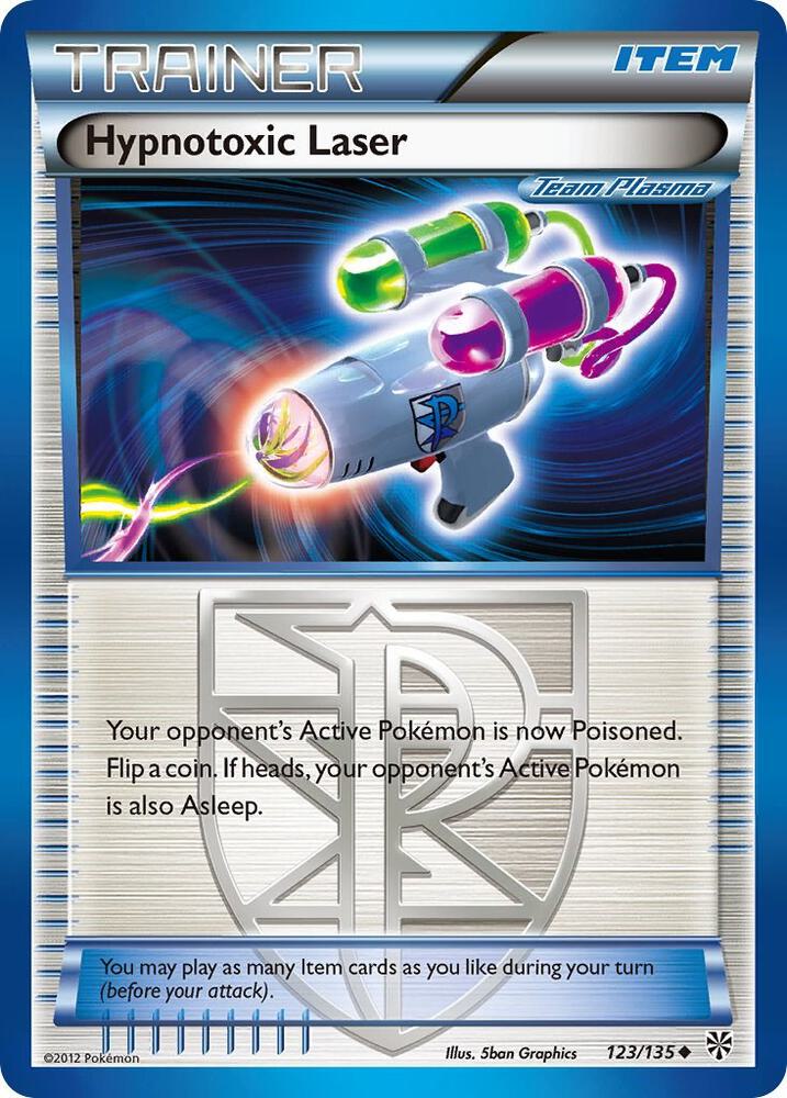 Hypnotoxic Laser (Team Plasma) #123/135 - Plasma Storm