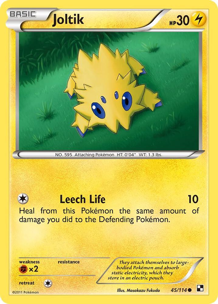 Joltik (45) #45/114 - Black and White