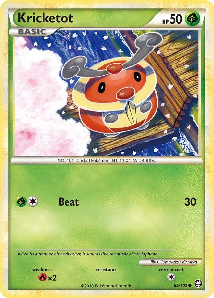 Kricketot #65/102 - Triumphant