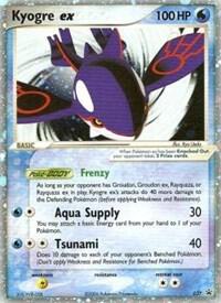 Kyogre ex (EX Collector's Tins) #037 - Nintendo Promos - Near Mint