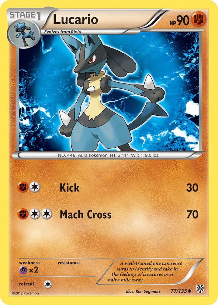 Lucario (77) #77/135 - Plasma Storm