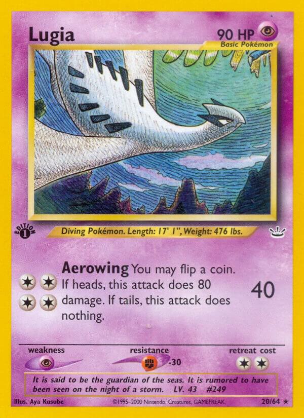 Lugia #20/64 - Neo Revelation - Near Mint