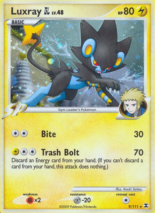 Luxray GL #9/111 - Rising Rivals - Lightly Played