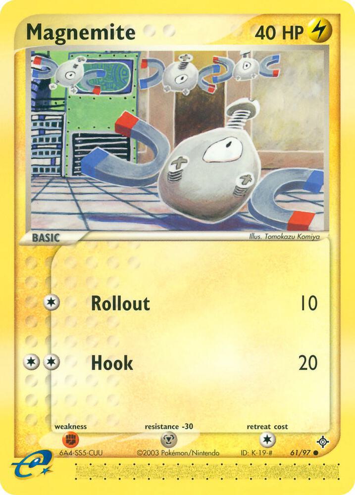 Magnemite - 61/97 #61/97 - Dragon