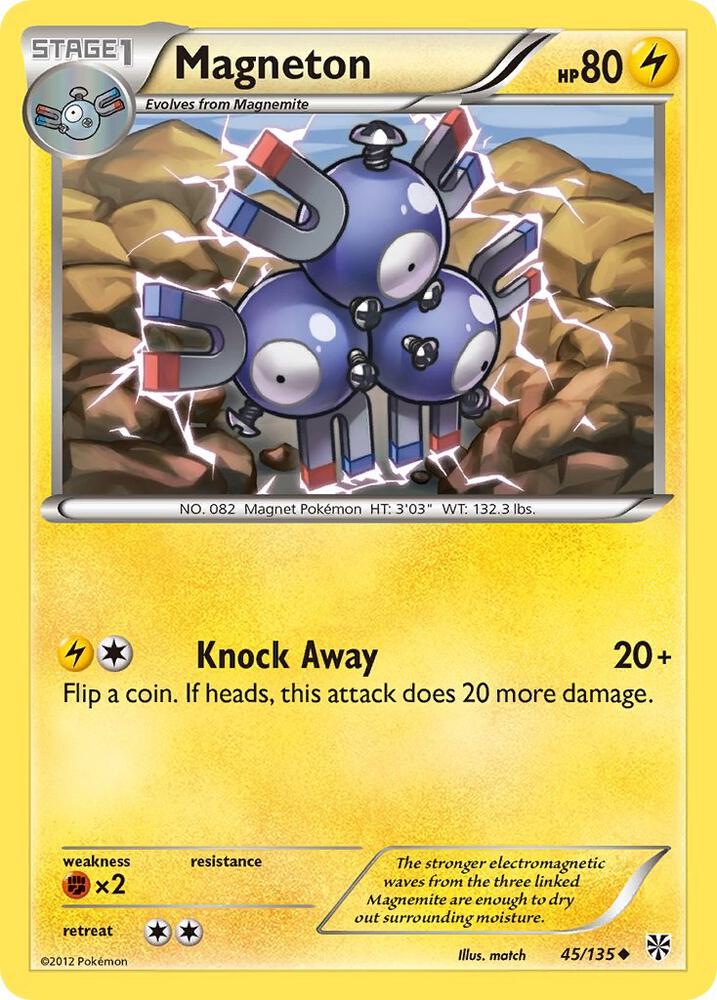 Magneton (45) #45/135 - Plasma Storm - Lightly Played