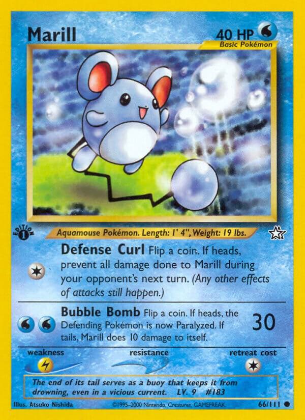 Marill #066/111 - Neo Genesis - Near Mint