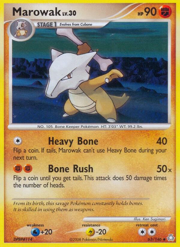 Marowak #63/146 - Legends Awakened - Near Mint