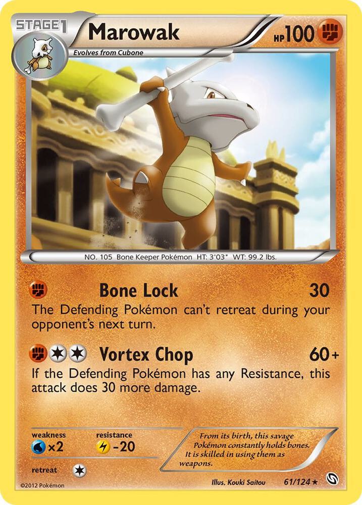 Marowak #61/124 - Dragons Exalted