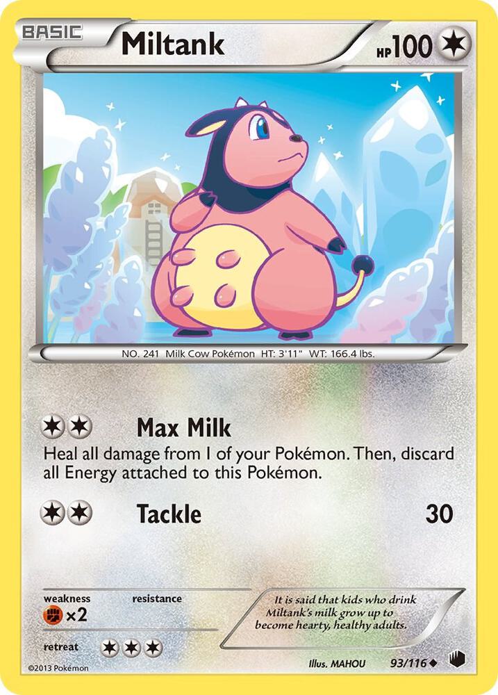 Miltank #93/116 - Plasma Freeze