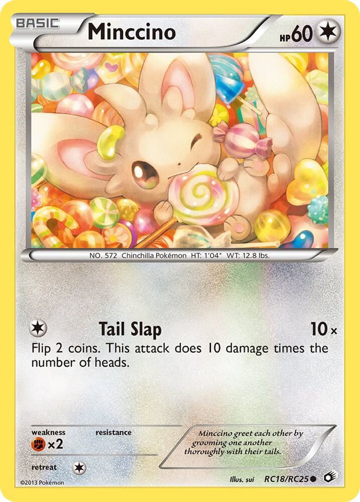 Minccino #RC18/RC25 - Legendary Treasures: Radiant Collection