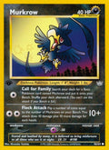 Murkrow #46/64 - Neo Revelation - Near Mint