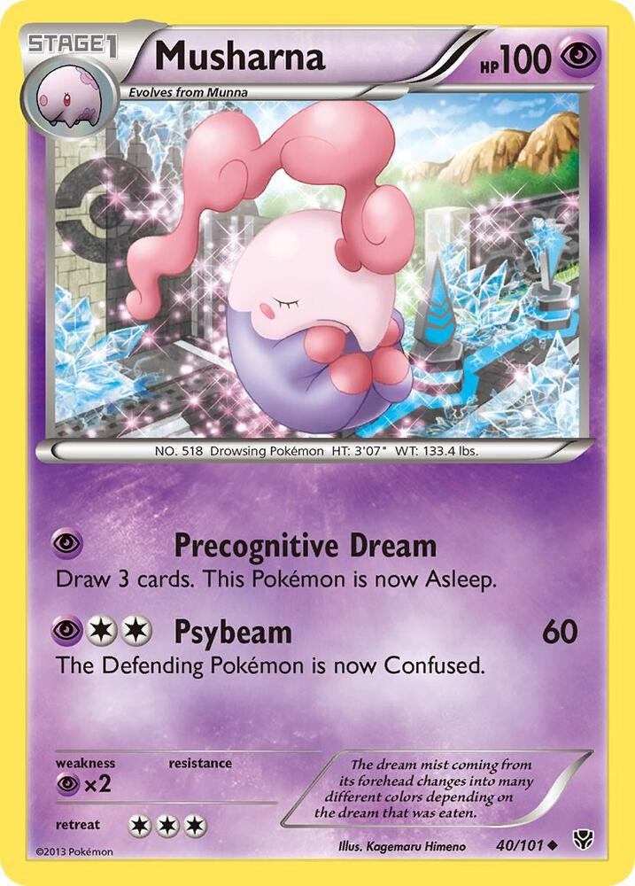 Musharna #40/101 - Plasma Blast