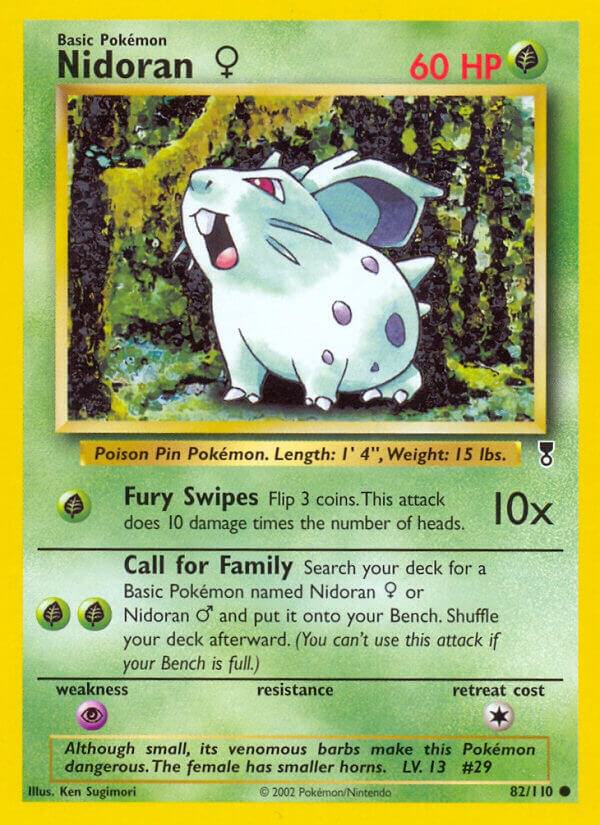 Nidoran F #082/110 - Legendary Collection