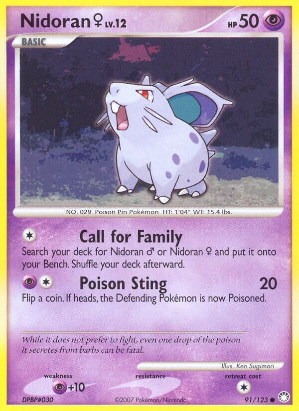 Nidoran F #91/123 - Mysterious Treasures