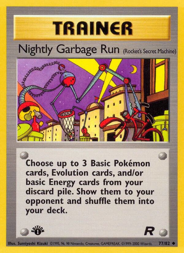 Nightly Garbage Run (Rocket's Secret Machine) #77/82 - Team Rocket - Near Mint