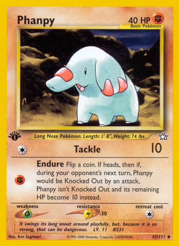 Phanpy #043/111 - Neo Genesis - Near Mint