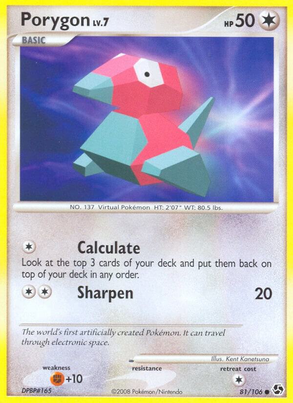 Porygon #81/106 - Great Encounters