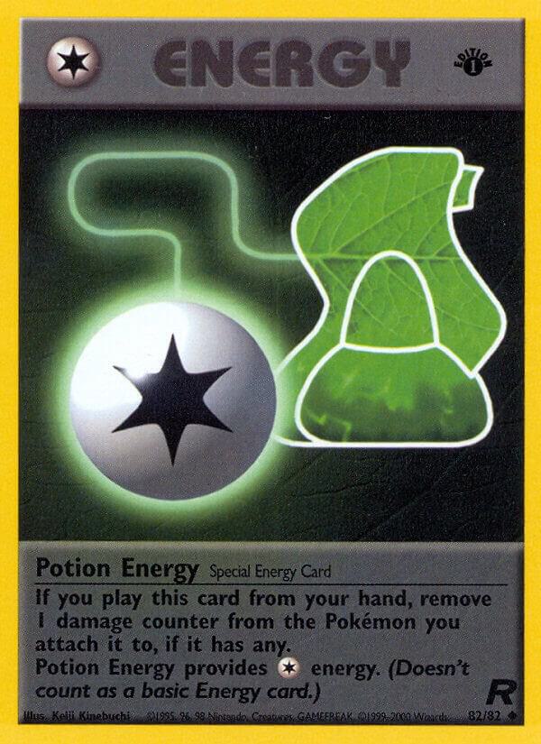 Potion Energy #82/82 - Team Rocket - Near Mint